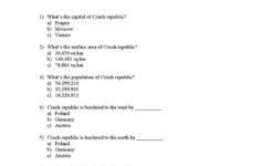Czech Language Learning Printable Worksheet For Kids Tedy Printable