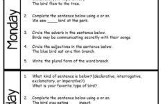 Daily Language Arts Review For 3rd Grade Daily Language Review