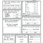 Daily Oral Language 5th Grade Worksheets Worksheets For Daily