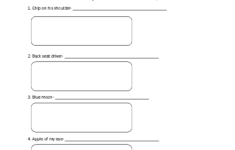 Drawing Idioms Worksheet Idioms Idioms Worksheets Figurative