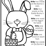 Easter Printables For Any Word List Easter Worksheets Kindergarten