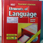 ELEMENTS OF LANGUAGE 2ND COURSE GRADE 8 TEACHER S By Odell