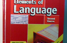 ELEMENTS OF LANGUAGE 2ND COURSE GRADE 8 TEACHER S By Odell