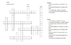 Elements Of Short Story Worksheet