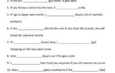 English Grade 8 Worksheet