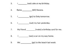 English Grammar Worksheet For Class 5 Example Worksheet Solving