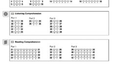 English Test Answer Key Worksheet
