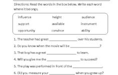 English Worksheets 3rd Grade Common Core Aligned Worksheets Context