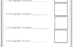 ESL Worksheets Opposites English Worksheets For Kids Language Arts