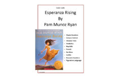 Esperanza Rising Novel Unit Study Guide And Activities Common Core