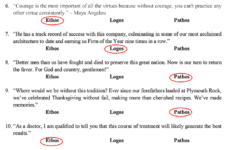 Ethos Pathos Logos Worksheet Answers Ivuyteq