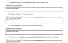 Figurative Language Exercises For High School ExerciseWalls