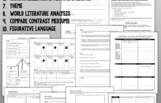 Figurative Language In Harrison Bergeron Worksheet Answer Key