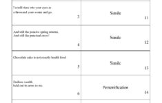 Figurative Language Matching Activity Preview