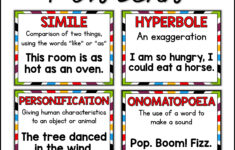 Figurative Language Posters And Activities For 3rd 4th 5th And 6th
