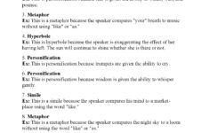 Figurative Language Quiz 2 Answers