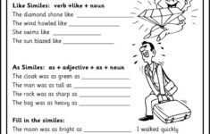 Figurative Language Similes Lessons Tes Teach Simile Lesson