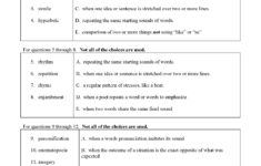 Figurative Language Test 1 Preview