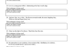 Figurative Language Worksheet 1 Db excel