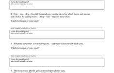 Figurative Language Worksheet 1 Preview Db excel