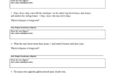 Figurative Language Worksheet 2 Answers Education Template