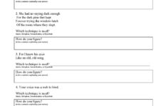 Figurative Language Worksheet 7 Preview