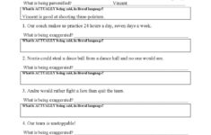Figurative Language Worksheets Free For Primary Grades