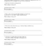 Figurative Language Worksheets Grade 5 Try This Sheet