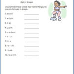 First Grade Language Arts Worksheets