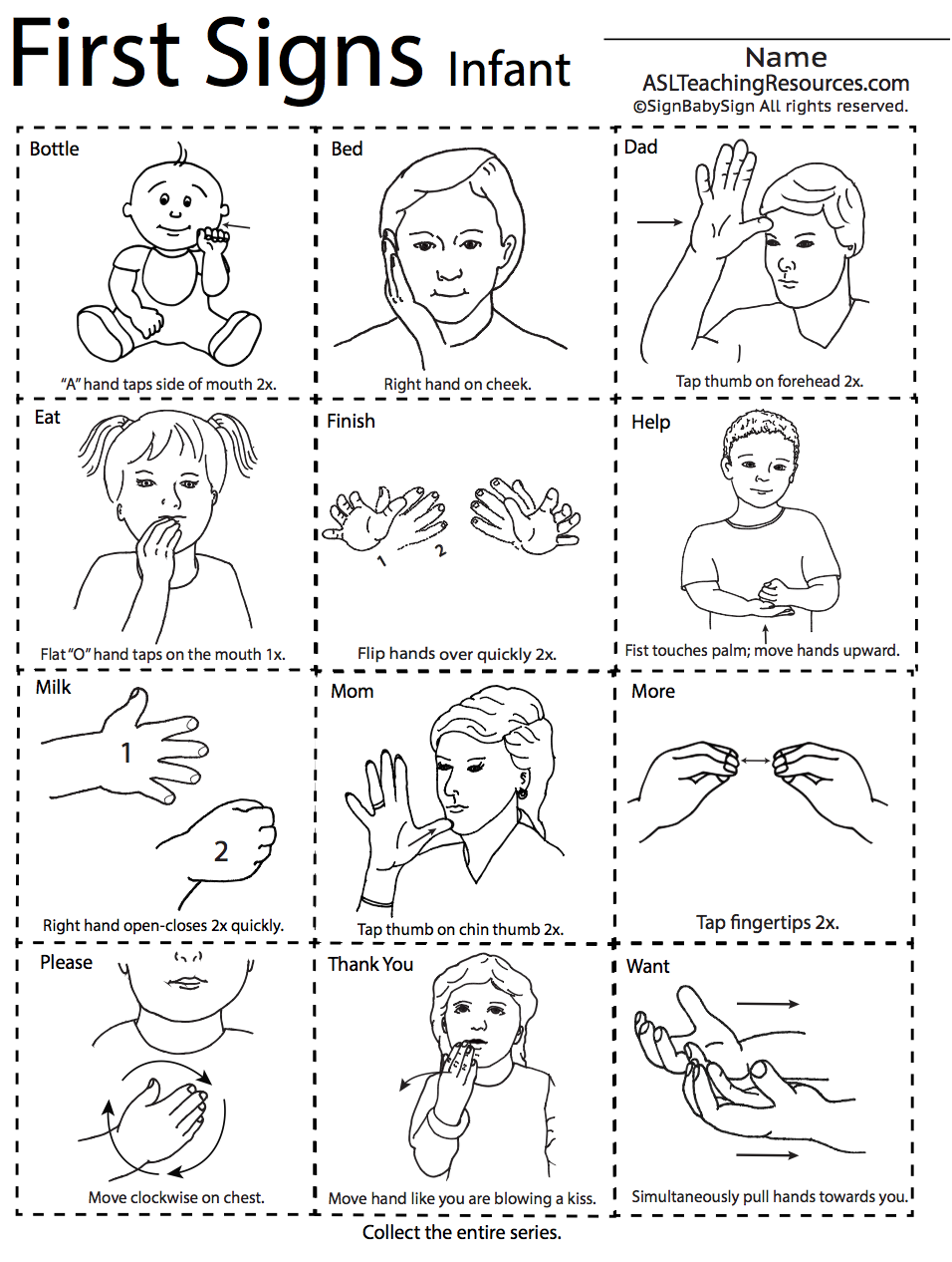First Signs Flash Cards Teaching Your Baby To Sign Has Many Benefits 