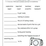 Free 5Th Grade Vocabulary Worksheets Db Excel