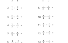 Free 6th Grade Math Worksheets Activity Shelter