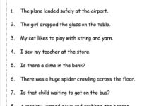 Free Printable 10th Grade Grammar Worksheets Learning How To Read