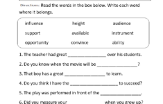 Free Printable 5Th Grade Context Clues Worksheets Free Printable
