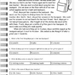 Free Printable English Comprehension Worksheets For Grade 4 Free