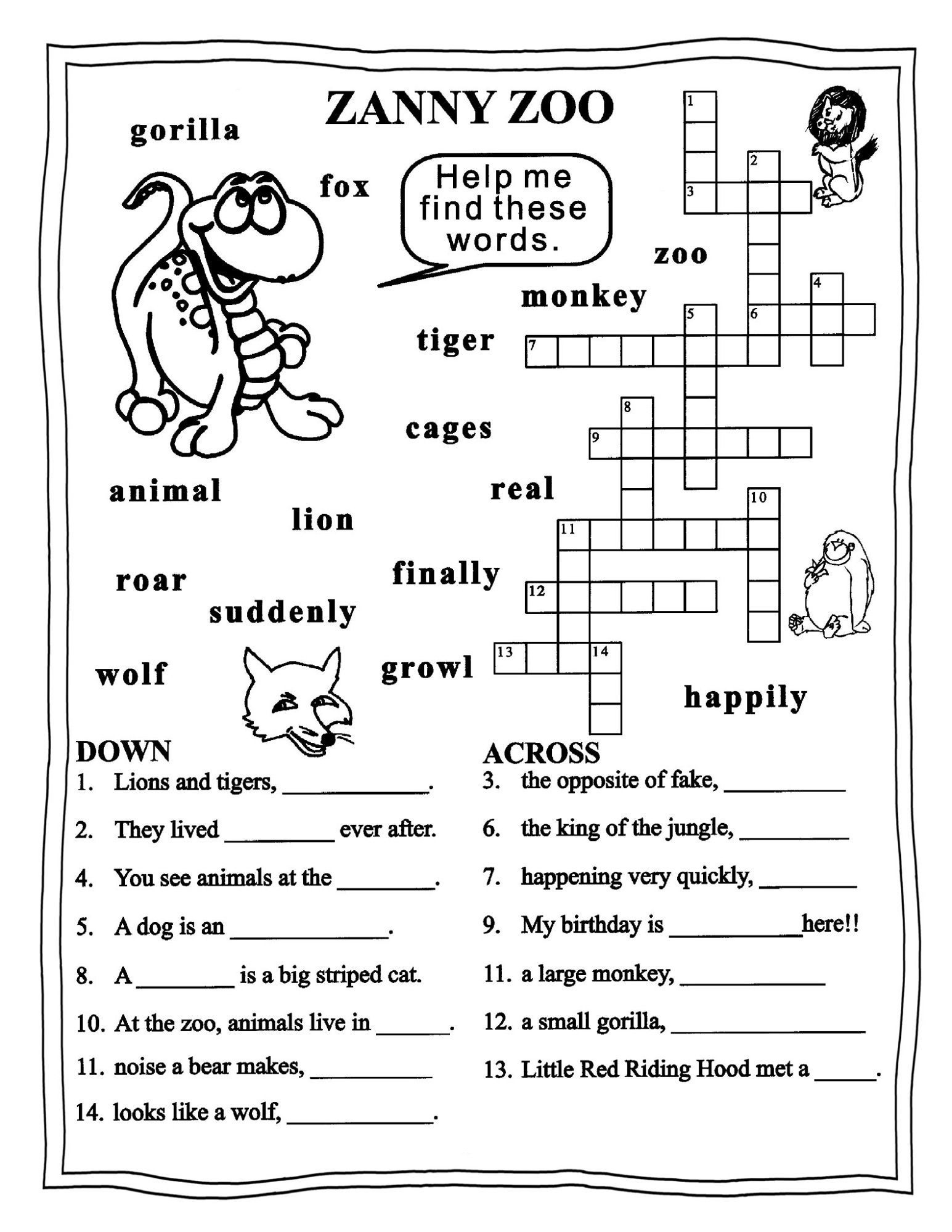 Free Printable Third Grade Grade 3 English Worksheets Thekidsworksheet