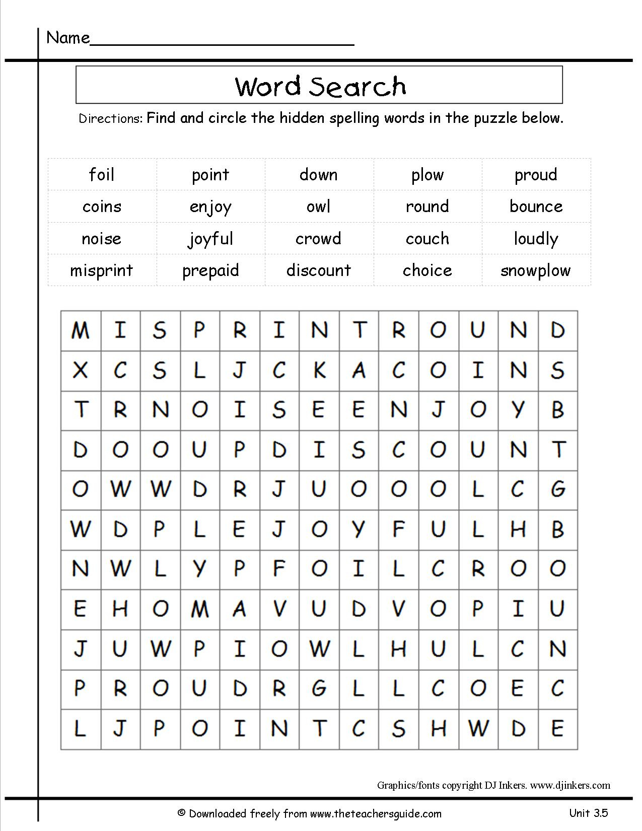 Free Printable Vocabulary Worksheets For 3Rd Grade Lexia s Blog