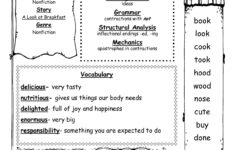 Free Printable Worksheets For 1St Grade Language Arts Free Printable