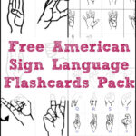 Freebie Friday ASL Flashcards Pack Just Another Mom Sign Language