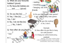 Functional Language Hobbies ESL Worksheet By Mrsiorga