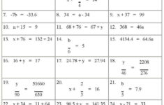 Grade 10 Algebra Worksheets Pdf Briefencounters