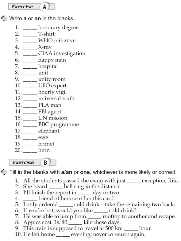 Grade 10 Grammar Lesson 26 Articles A And An Good Grammar Grammar 