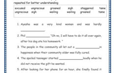 Grade 3 Vocabulary Worksheets Week 3 Lets Share Knowledge Worksheet