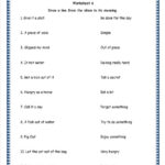 Grade 4 English Resources Printable Worksheets Topic Figurative