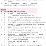 Grade 8 Grammar Lesson 26 Articles Grammar Lessons Learn English