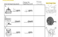 Grade R Phonics Y Worksheet