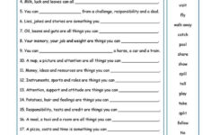 Grammar 6th Grade Worksheets Whats The Verb Key Included In 2020 6th