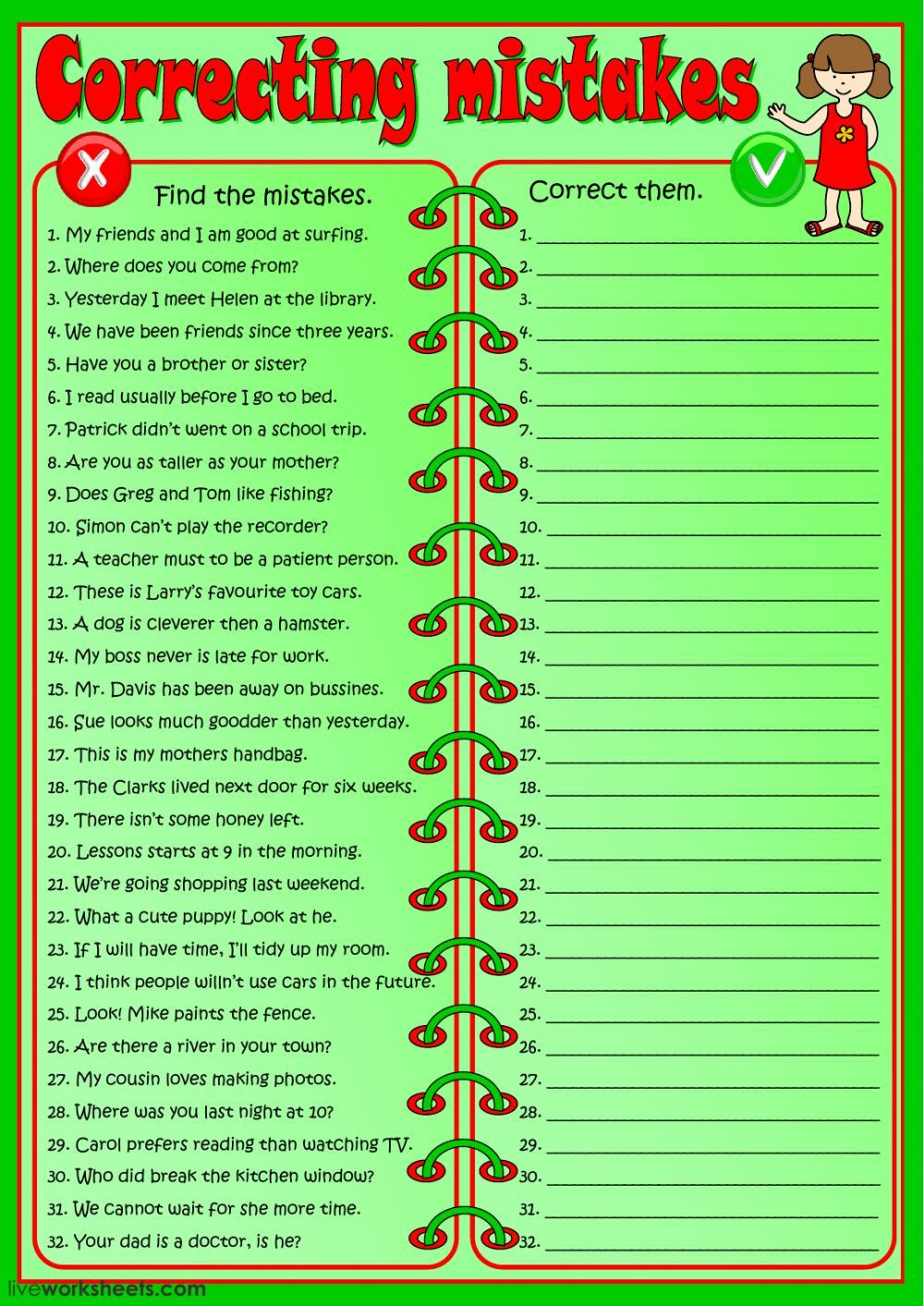 Grammar Interactive And Downloadable Worksheet You Can Do The 