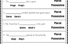 Grammar Worksheet For May 2nd 3rd Grade Distance Learning