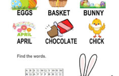 Happy Easter Worksheet